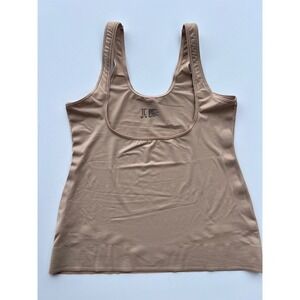 TC Fine Intimates Tank Top Shapewear Smoothing‎ Beige 2X Plus Size